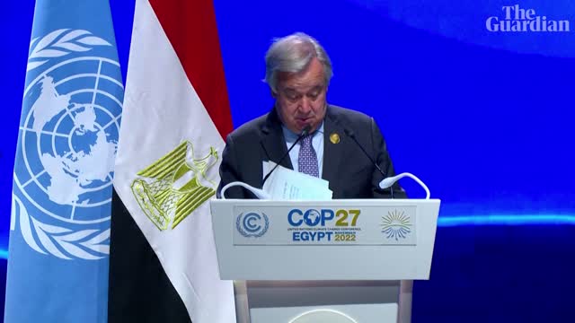 29_'Small confusion' UN chief starts reading wrong speech at Cop27