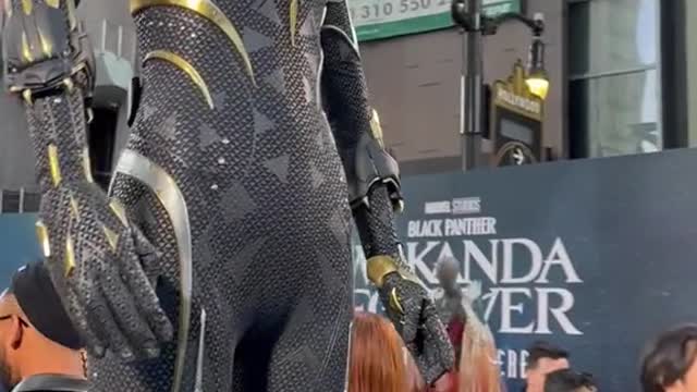 New Black Panther suit