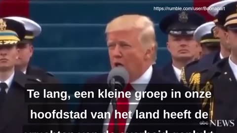 Nederlands ondertiteld Fragment uit toespraak Trump 2016