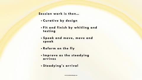Session Work
