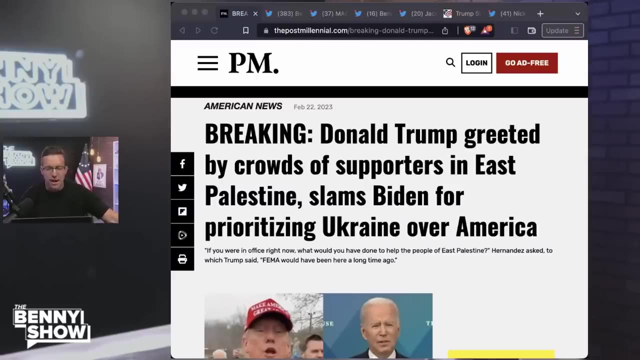 Triumphant Trump Visits Ohio & McDonalds as FJB Chants Ring Out | Trump’s Chilling Message To Biden