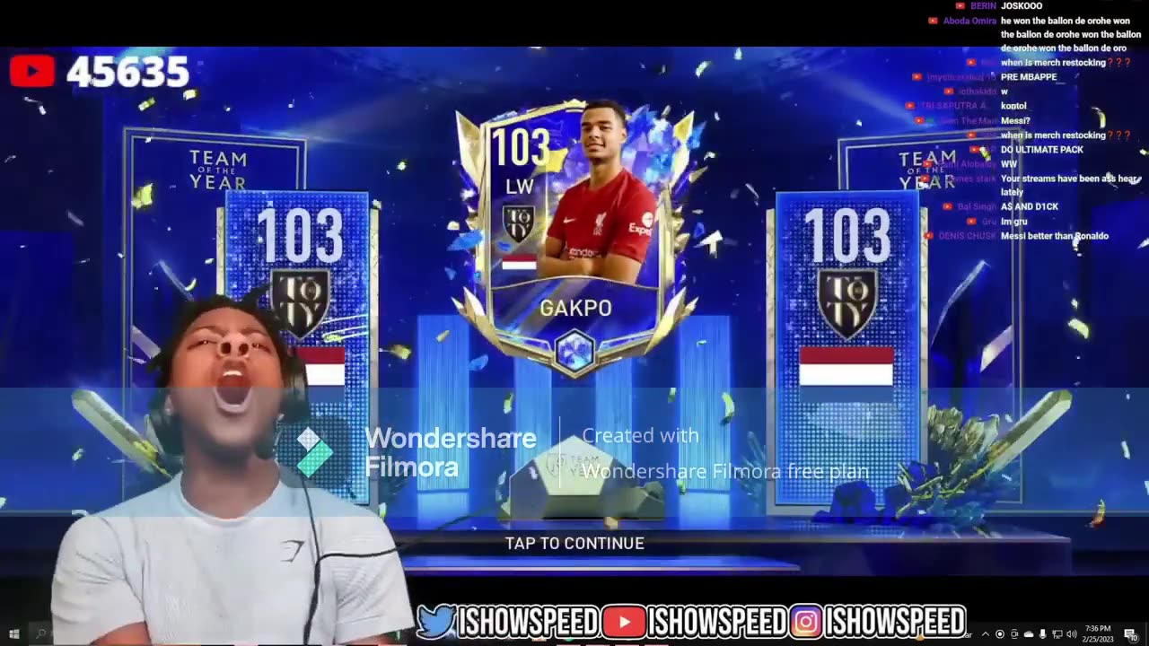 ishowspeed funny moment pronuncing fifa name players funny