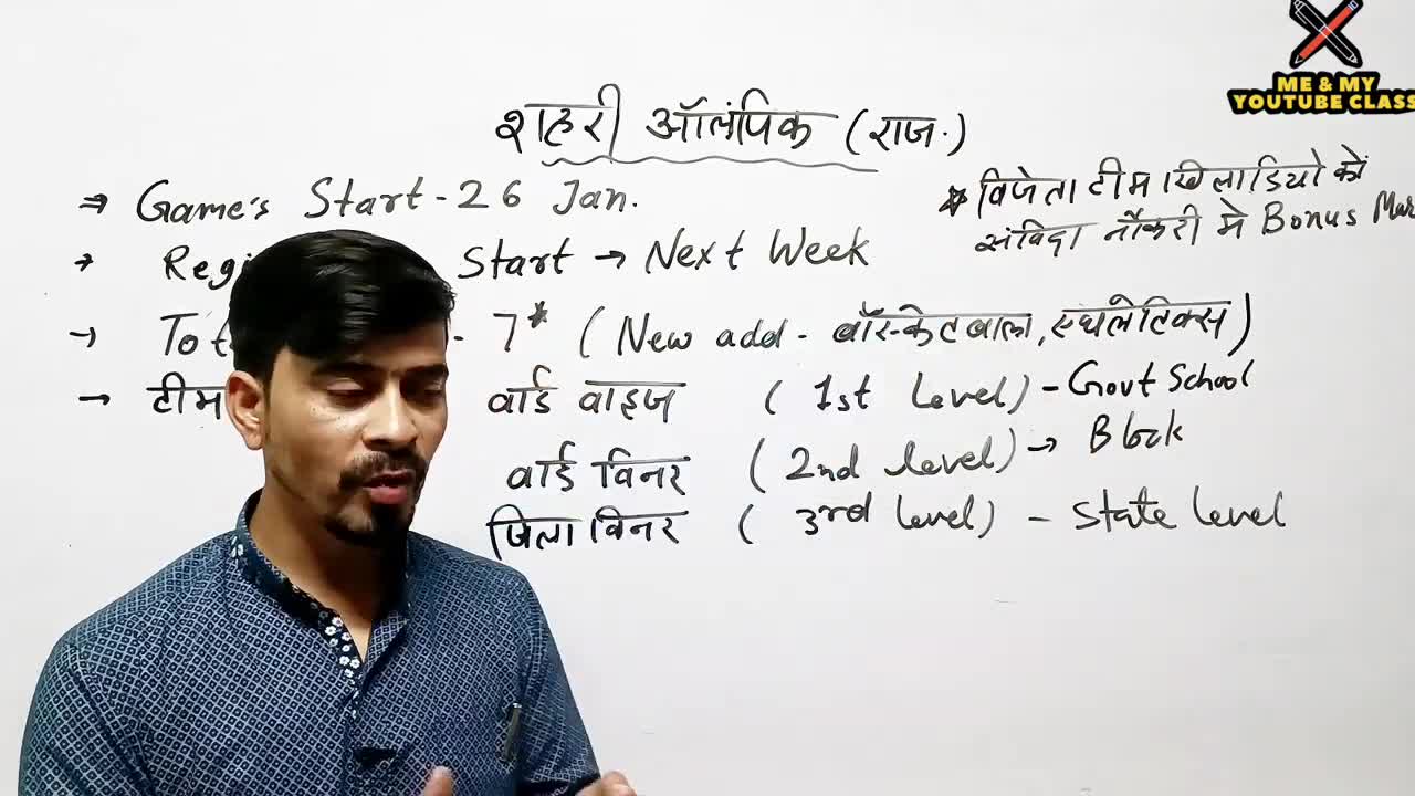 शहरी ओलंपिक- कब, कितने खेल, कब से रेजिस्ट्रेन, क्या मिलेगा,कैसे टीम बनेगी,others important Update