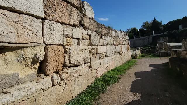 THEMISTOCLEAN WALL ATHENS GREECE