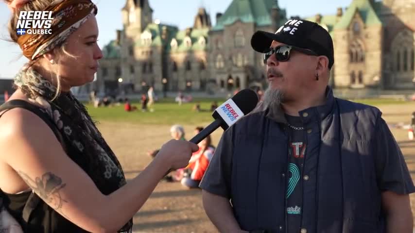 What happened during the Rolling Thunder rally in Ottawa?