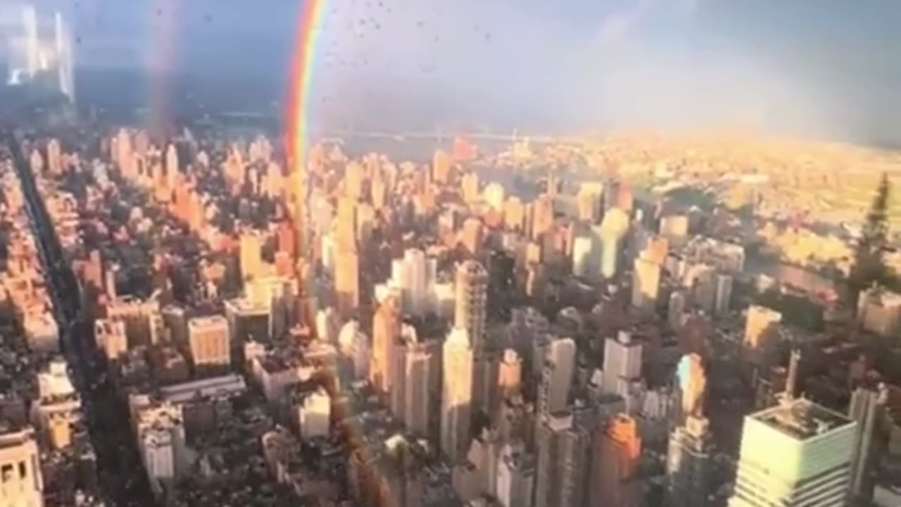 God sent a BIG promise to New York today on the anniversary of 911!!!