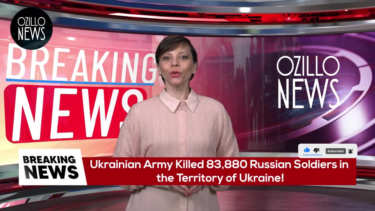 6 MINUTES AGO! Ukrainian Army Killed 83,880 Russian Soldiers in the Territory of Ukraine!