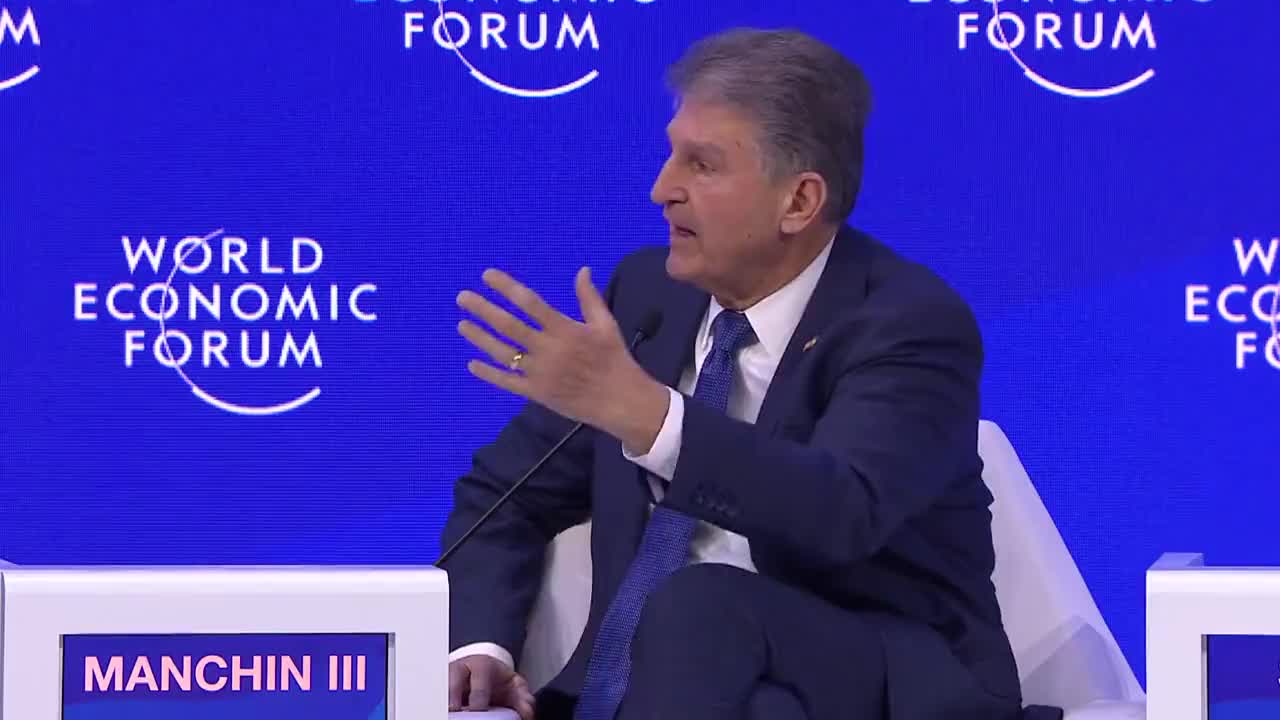 Joe Manchin says the problem is the open press and platforms