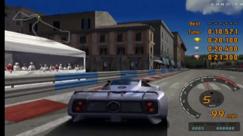 Gran Turismo 3 - License Test IA-6 Final Try(AetherSX2 HD)