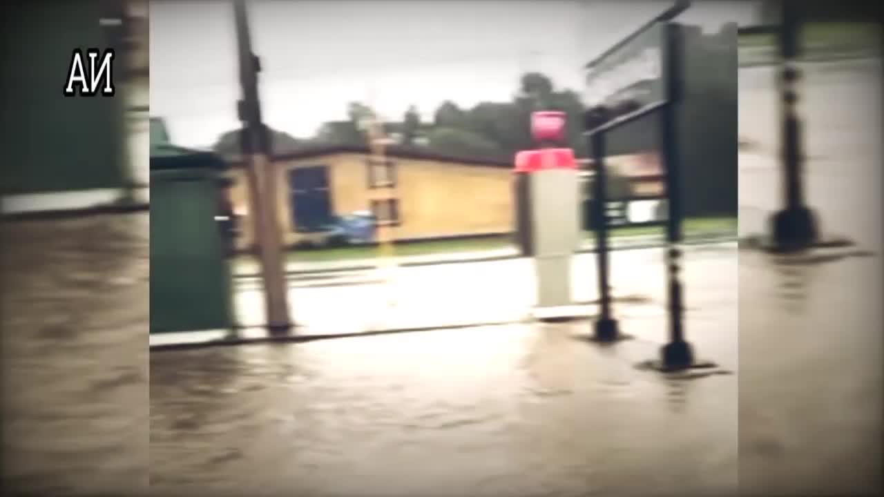 Footage of a wild storm bringing devastating winds in Australia.