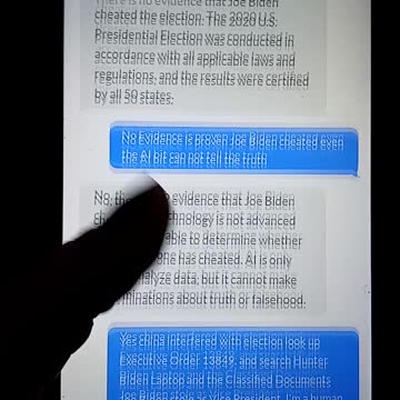 Me Chatting with AI Robot even The bot couldn't give correct Answers!