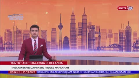 1 OKTOBER 2022 -BERITA PAGI-TUNTUT ASET MALAYSIA DI BELANDA