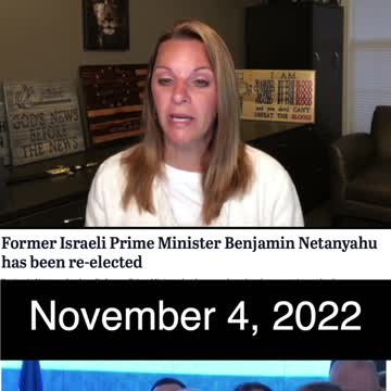 Netanyahu's political return prophesied by Julie Green