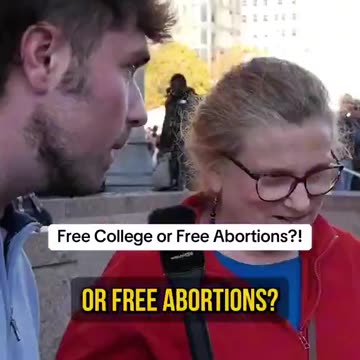 Leftist Women Asked to Choose Between Free College or Free Abortion
