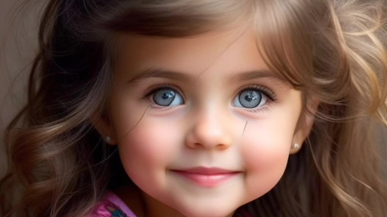 Most cute faces by ai