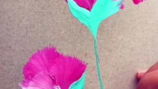 Simple flower painting