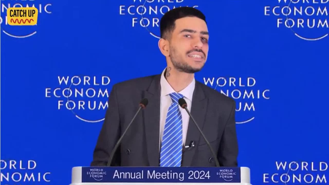 BREAKING: WEF Guest who crashed the Davos conference apologizes