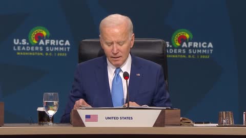 President Biden Participates in the U.S.-Africa Leaders Summit Closing Session