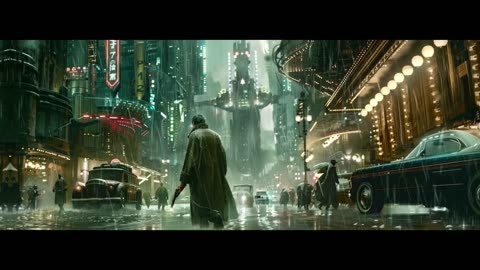 Zombie with a Shotgun Blade Runner Theme Vibes #28