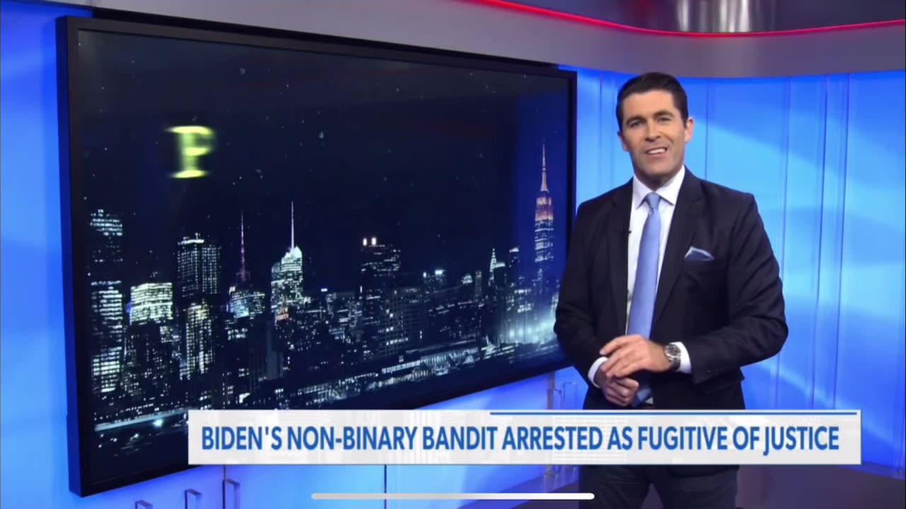 ROB SCHMITT-BIDEN'S NON-BINARY BANDIT ARRESTED AS FUGITIVE OF JUSTICE