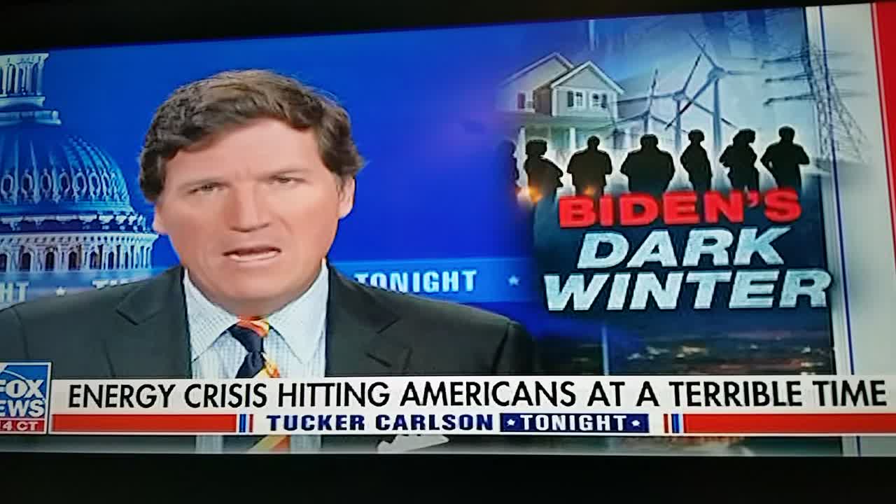 watching Tucker Carlson Tonight