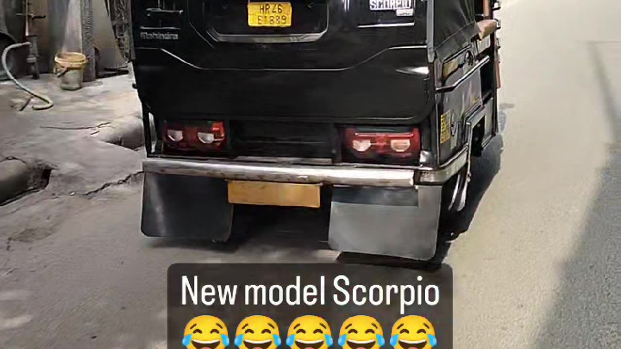 New Model Scorpio 😂😂😂😂