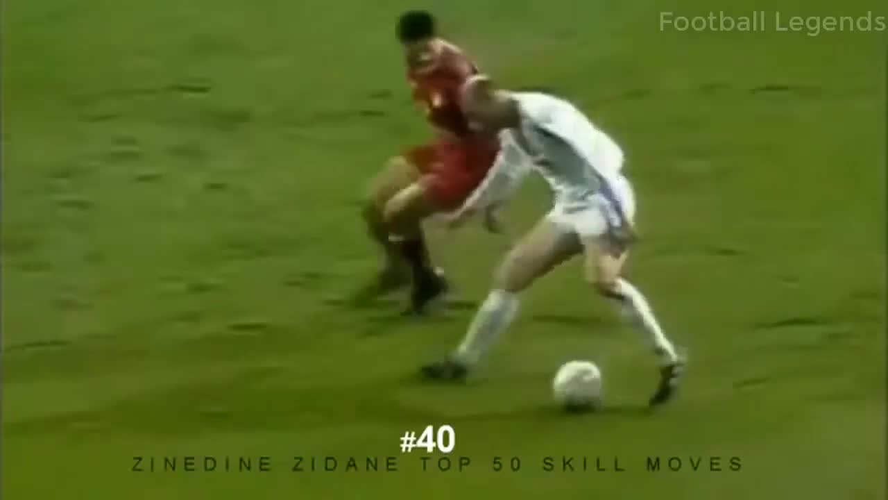 Zinedine Zidane Best 50 Moments