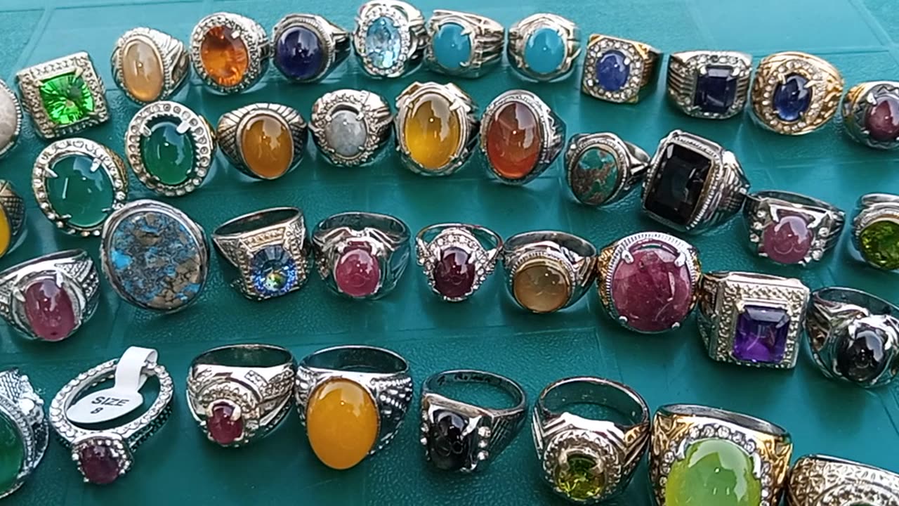 Gemstone Ring Collection