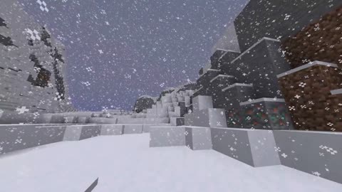 Minecraft With Realistic Snow