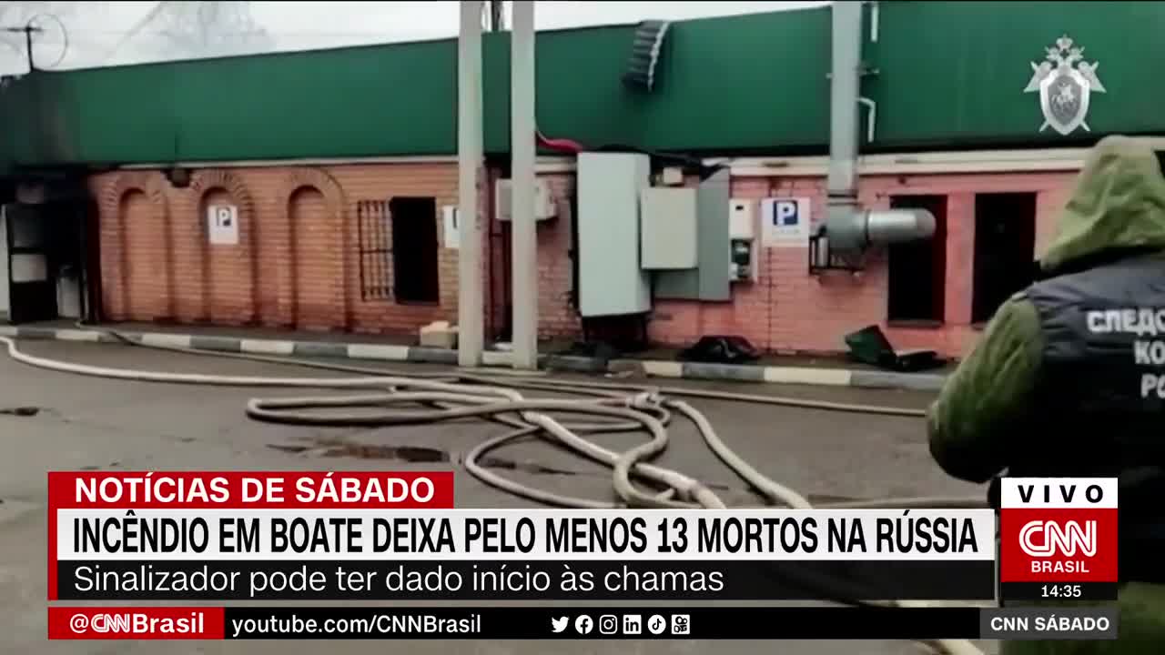 Incêndio em boate deixa pelo menos 13 mortos na Rússia | CNN SÁBADO