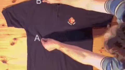 Lifehack How to fold a tshirt nicely