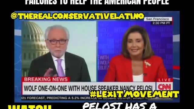 Nancy Pelosi unhinged on CNN
