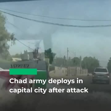 An attempted coup is currently taking place in Chad, Africa.
