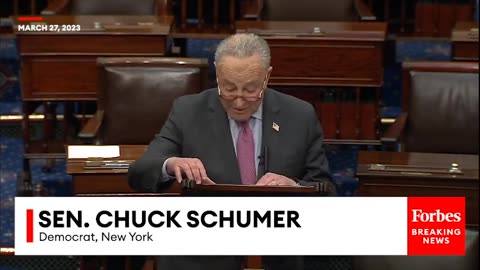 'Unprecedented!'- Schumer Blasts Tuberville For Blocking Military Nominees