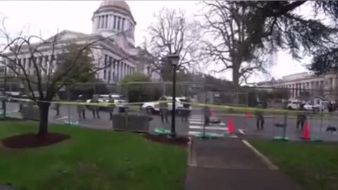 Live from outside US state capitol