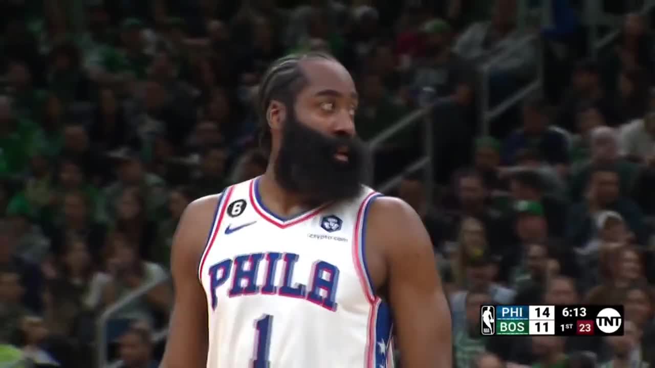 James Harden Wanna Fight Joel Embiid After Almost Gets Ejected !