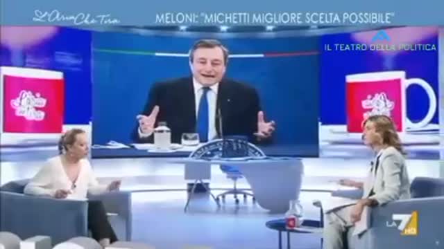 Giorgia Meloni e l'euro