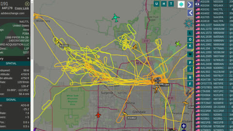N4177L N762MM data - Aug 10th 2023