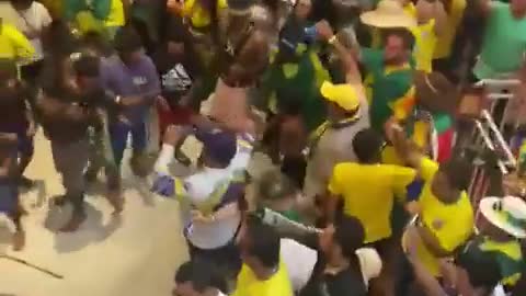 Brazilian Indians join protests against voter fraud in the 2022