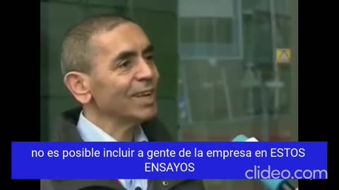 Dr. Ugur Sahin inventor de la vacuna BIONTECH PFIZER. La inoculaciones son veneno