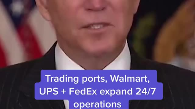 Trading ports, Walmart, UPS + FedEx expand 24/7 operations