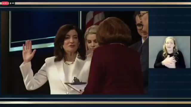 Governor Hochul Swears In. She finally reveals her plan !!