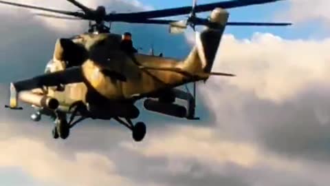 Insane Footage From Ukrainian Helo Pilots