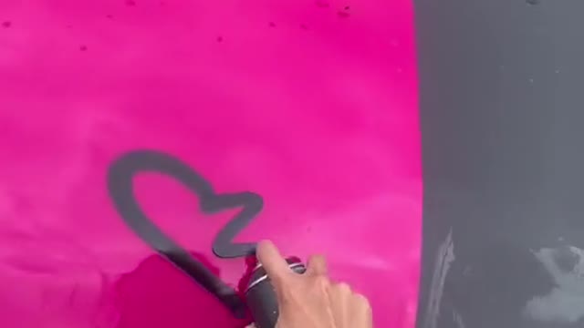 Car hood painting, individual appearance design