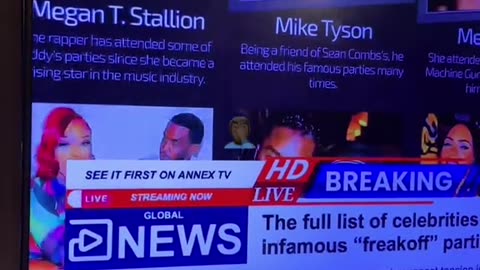 The Pedo Diddy Celebrity Freak-Off Party Attendees (read description)