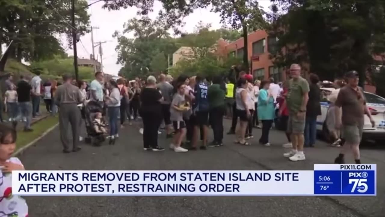 System Island Pissed that Migrants are being Housed in their Backyards