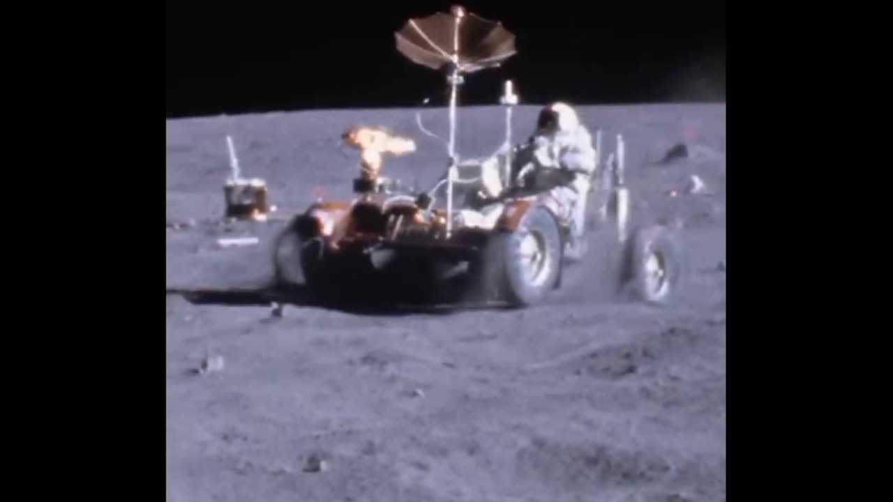 In 1971 Nasa put a car on the moon