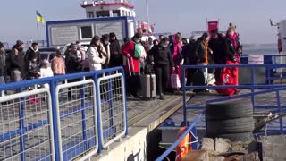 'We are really scared': Ukrainians flee war at home