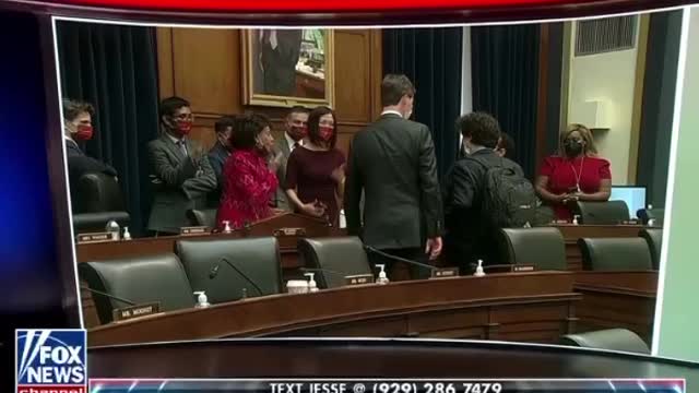 Mad Maxine Throwing Kisses to Crypto Creep