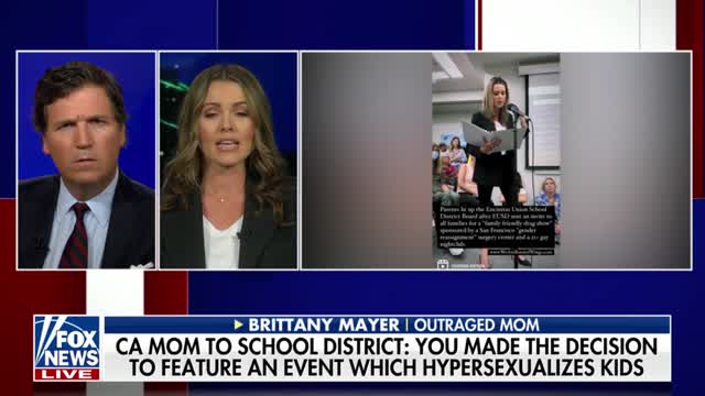 Tucker Carlson discusses a California's school district's "familiy friendly" Halloween drag show.